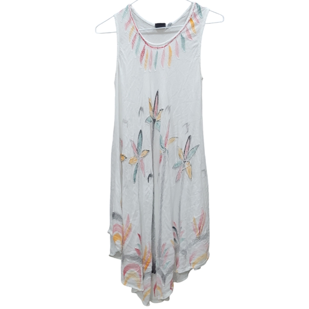 S.R. Fashion free size asymmetrical dress or coverup